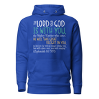 Rejoice in His Love: Zephaniah 3:17 Unisex Premium Hoodie
