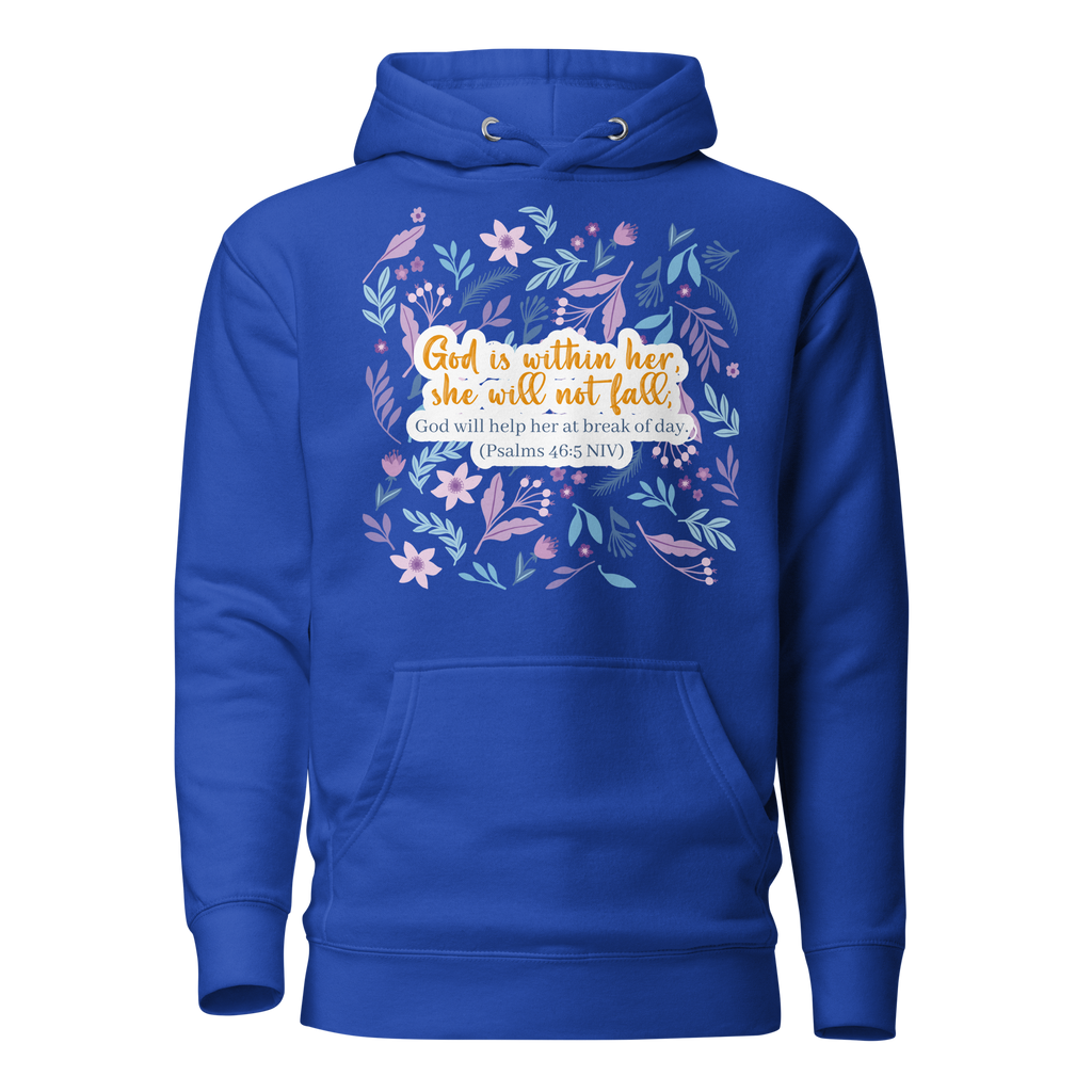 Unshakeable Faith: Psalms 46:5 Unisex Premium Hoodie
