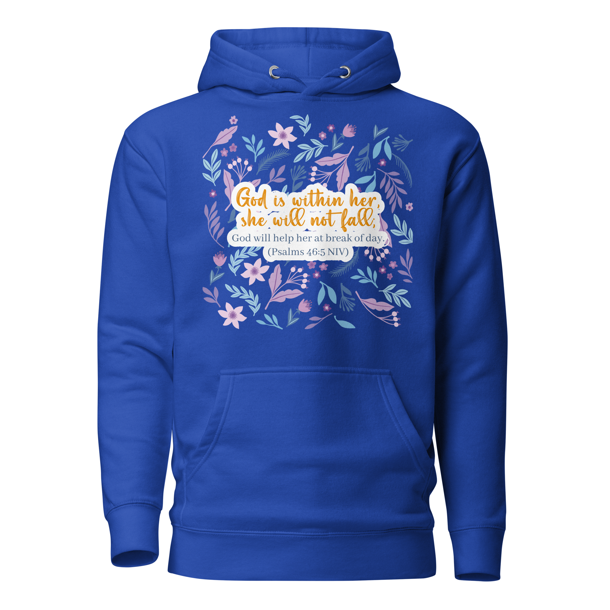 Unshakeable Faith: Psalms 46:5 Unisex Premium Hoodie