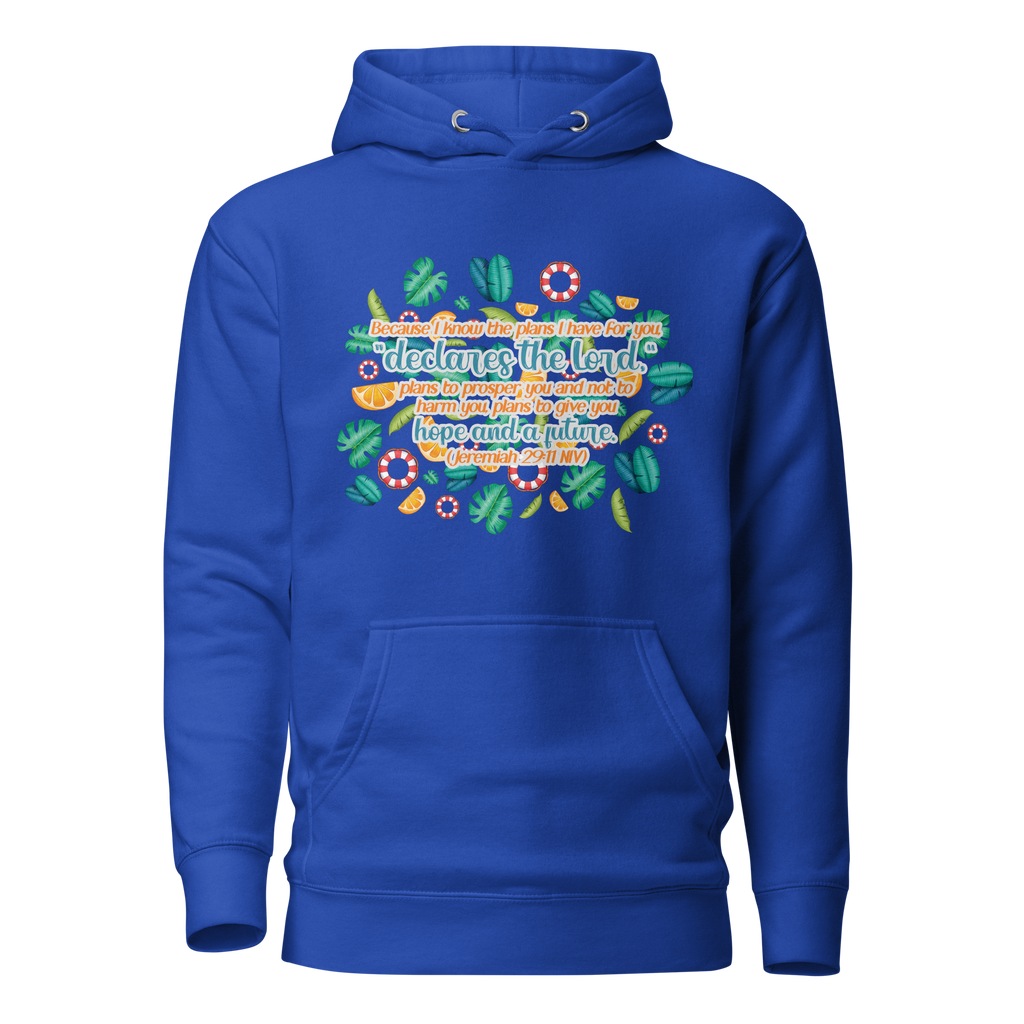 Hope & Future: Jeremiah 29:11 Unisex Premium Hoodie