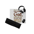 Full Armor Of God: Ephesians 6:11 Gaming Mouse Pad (18″×16″ / 36″×18″)