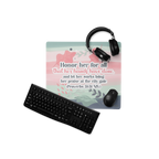 Fruitful Hands: Proverbs 31:31 Gaming Mouse Pad (18″×16″ / 36″×18″)