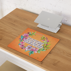 Grace & Peace Blooms: 2 Corinthians 1:2 Gaming Mouse Pad (18″×16″ / 36″×18″)