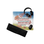 Renewed By The Spirit: Romans 12:2 Gaming Mouse Pad (18″×16″ / 36″×18″)