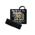 Sword & Salvation: Ephesians 6:17 Gaming Mouse Pad (18″×16″ / 36″×18″)