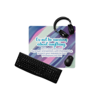 Prayer & Gratitude: Philippians 4:6 Gaming Mouse Pad (18″×16″ / 36″×18″)