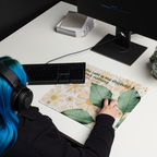 The Lord Is My Shepherd: Psalm 23:1 Gaming Mouse Pad (18″×16″ / 36″×18″)