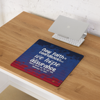 Faith & Hope: Hebrews 11:1 Gaming Mouse Pad (18″×16″ / 36″×18″)