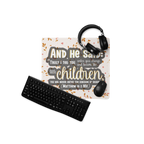 Childlike Faith: Matthew 18:3 Gaming Mouse Pad (18″×16″ / 36″×18″)