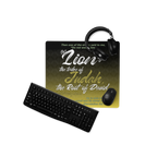 Lion of Judah & Root of David: Revelation 5:5 Gaming Mouse Pad (18″×16″ / 36″×18″)