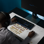 Full Armor Of God: Ephesians 6:11 Gaming Mouse Pad (18″×16″ / 36″×18″)