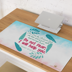 Fear Not: Isaiah 41:13 Gaming Mouse Pad (18″×16″ / 36″×18″)