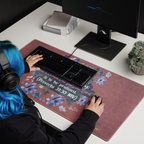 Fearless Woman: Proverbs 31:30 Gaming Mouse Pad (18″×16″ / 36″×18″)