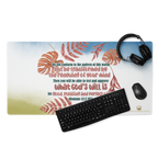 Renewed By The Spirit: Romans 12:2 Gaming Mouse Pad (18″×16″ / 36″×18″)