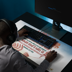 Renewed By The Spirit: Romans 12:2 Gaming Mouse Pad (18″×16″ / 36″×18″)