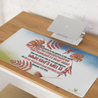 Renewed By The Spirit: Romans 12:2 Gaming Mouse Pad (18″×16″ / 36″×18″)