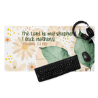 The Lord Is My Shepherd: Psalm 23:1 Gaming Mouse Pad (18″×16″ / 36″×18″)