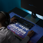 Faith & Hope: Hebrews 11:1 Gaming Mouse Pad (18″×16″ / 36″×18″)