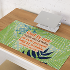 God Our Refuge: Psalm 46:1 Gaming Mouse Pad (18″×16″ / 36″×18″)