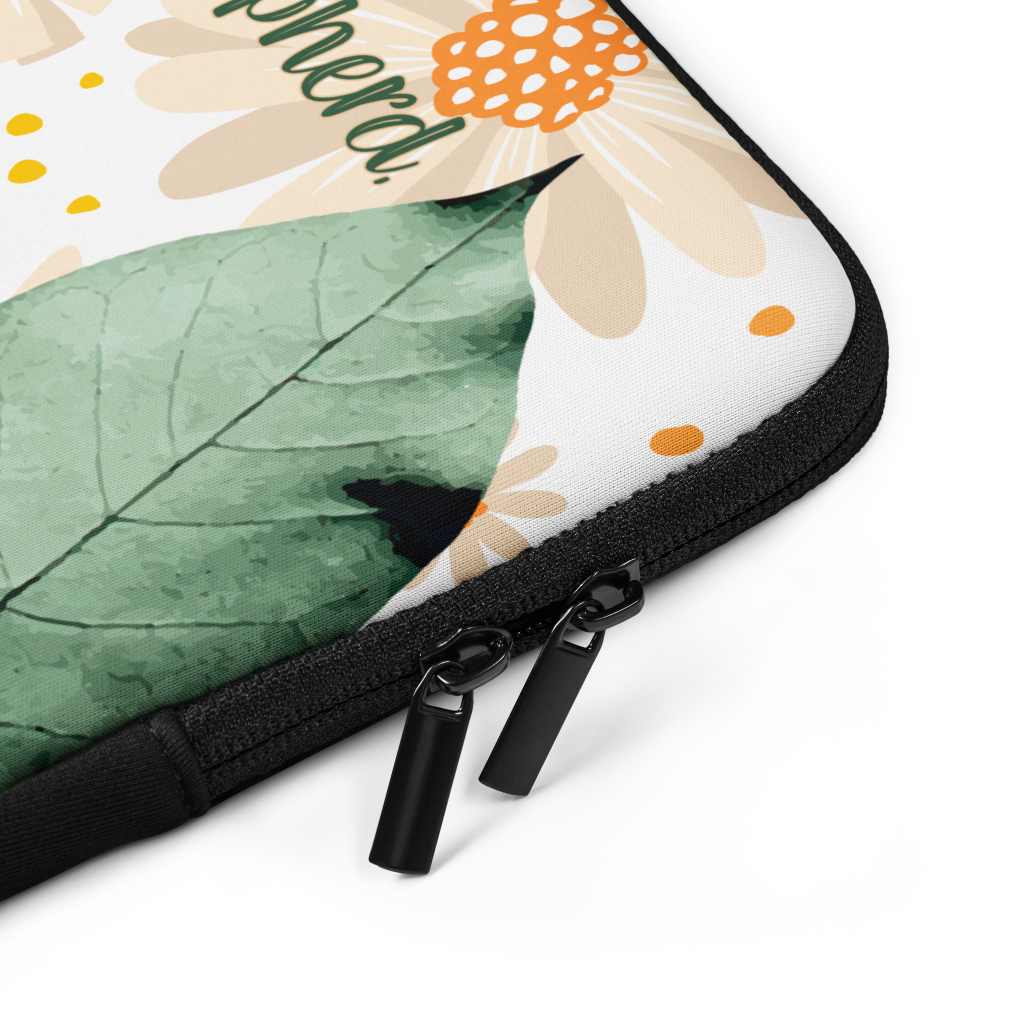 The Lord Is My Shepherd: Psalm 23:1 Laptop Sleeve (13" / 15")