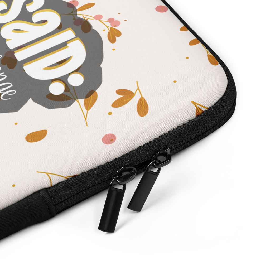 Childlike Faith: Matthew 18:3 Laptop Sleeve (13" / 15")