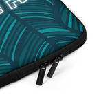 Come Run With Jesus Neon Blue Laptop Sleeve (13" / 15")