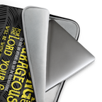 Be Strong & Courageous: Joshua 1:9 Laptop Sleeve (13" / 15")
