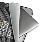 Come Run With Jesus Gold Laptop Sleeve (13" / 15")