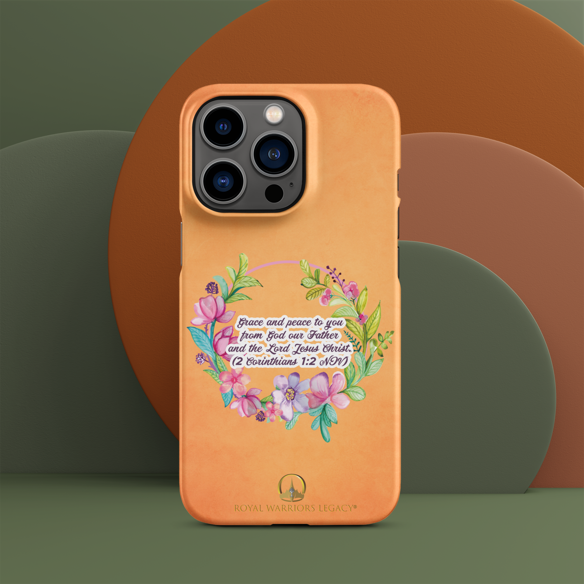 Grace & Peace Blooms: 2 Corinthians 1:2 iPhone® Snap Case
