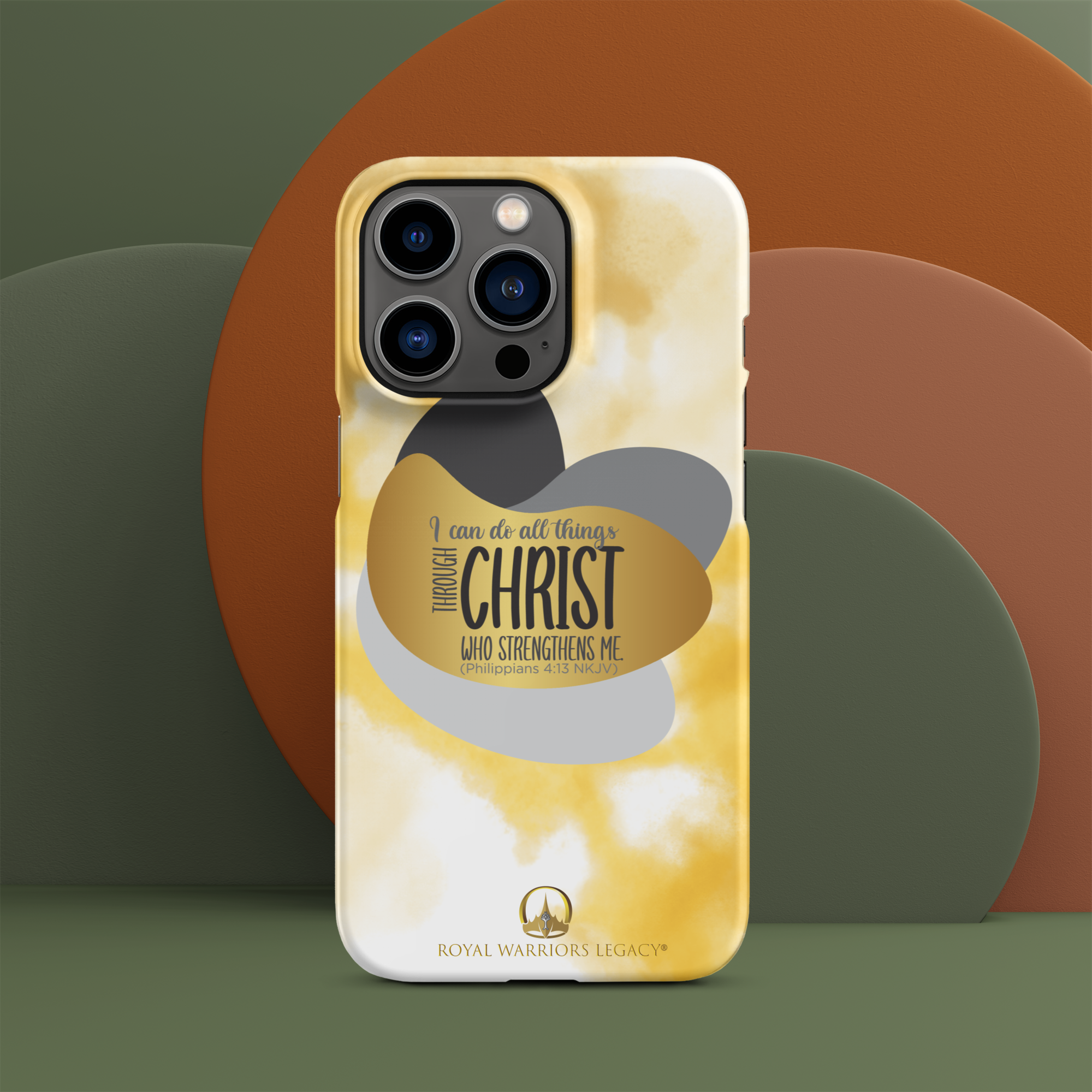 Empowered by Christ: Philippians 4:13 iPhone® Snap Case