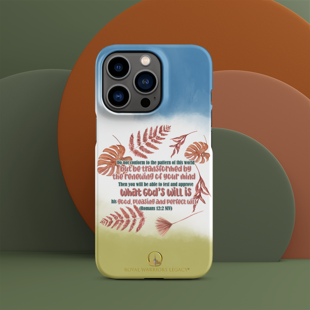 Renewed By The Spirit: Romans 12:2 iPhone® Snap Case