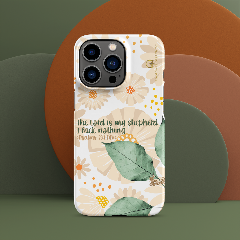 The Lord Is My Shepherd: Psalm 23:1 iPhone® Snap Case
