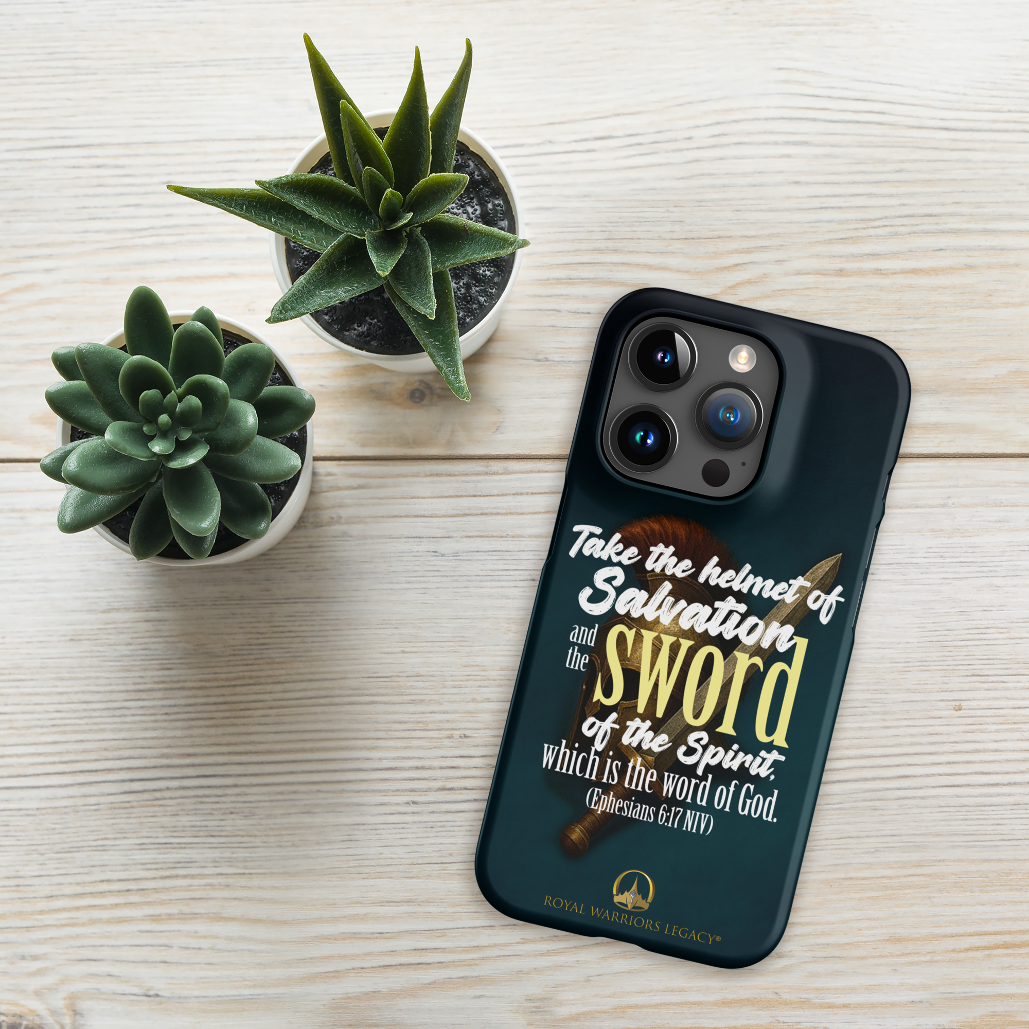 Sword & Salvation: Ephesians 6:17 iPhone® Snap Case