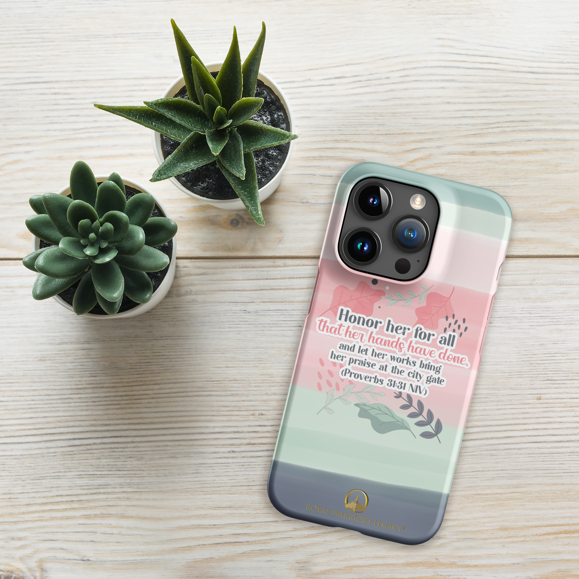 Fruitful Hands: Proverbs 31:31 iPhone® Snap Case