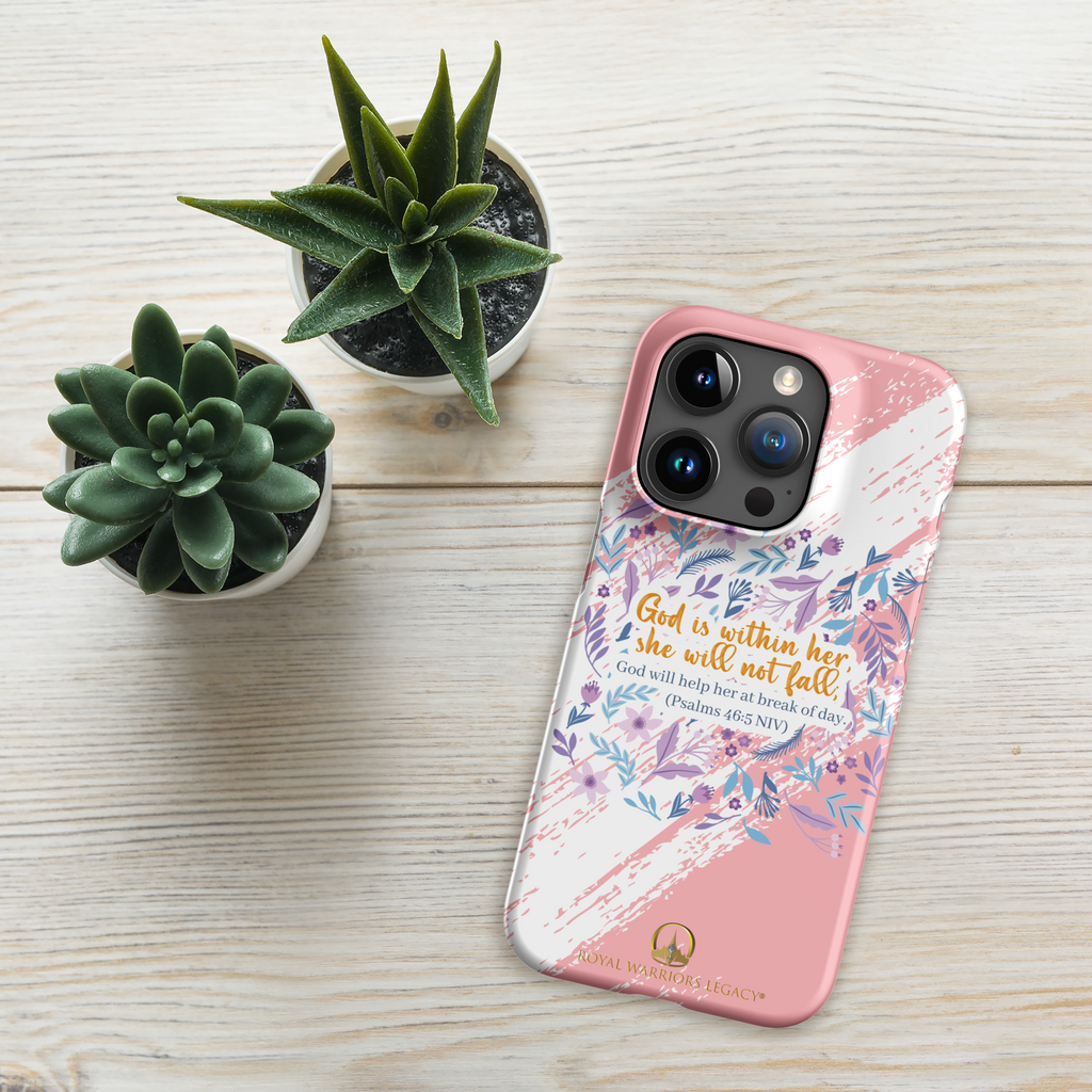 Unshakeable Faith: Psalms 46:5 iPhone® Snap Case