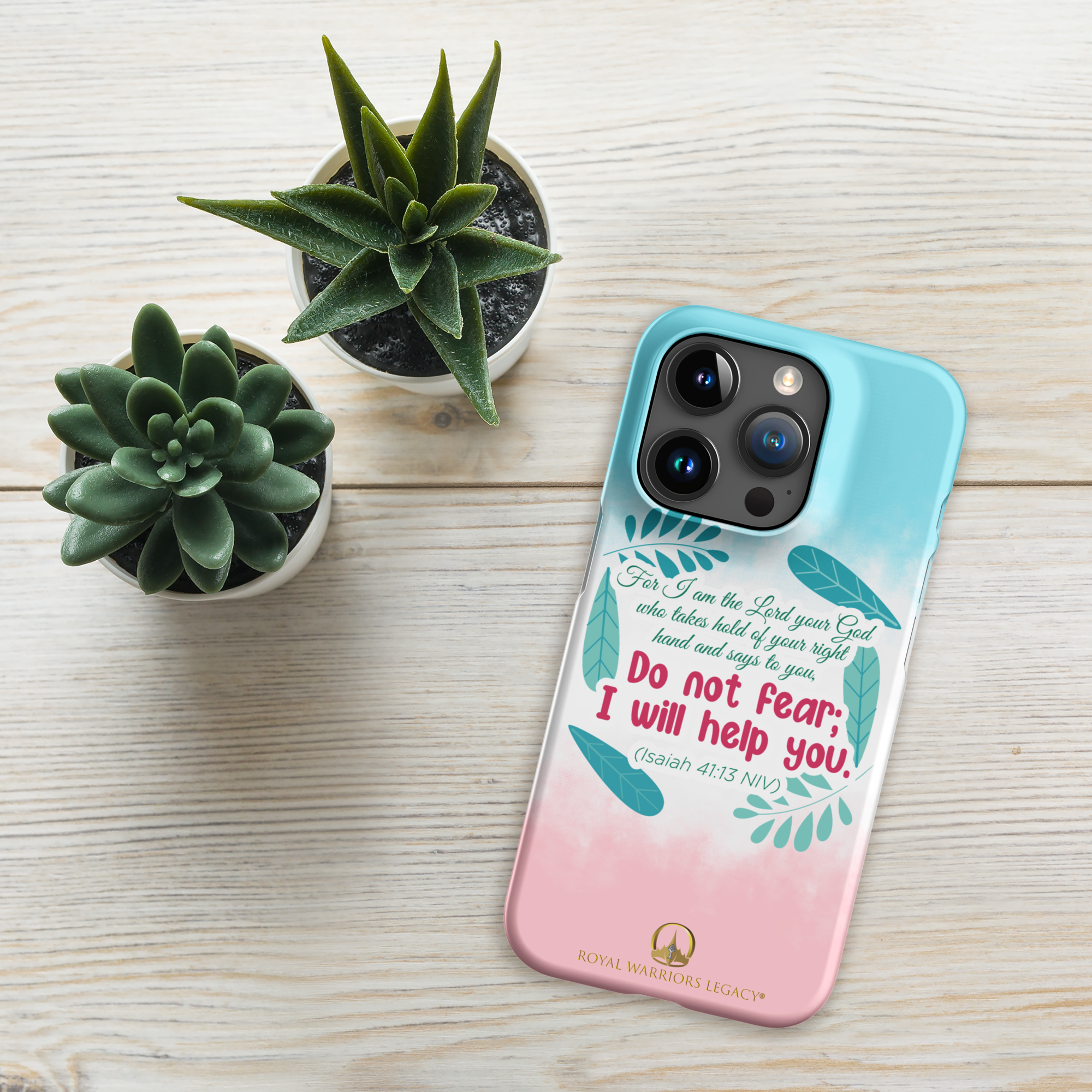 Fear Not: Isaiah 41:13 iPhone® Snap Case