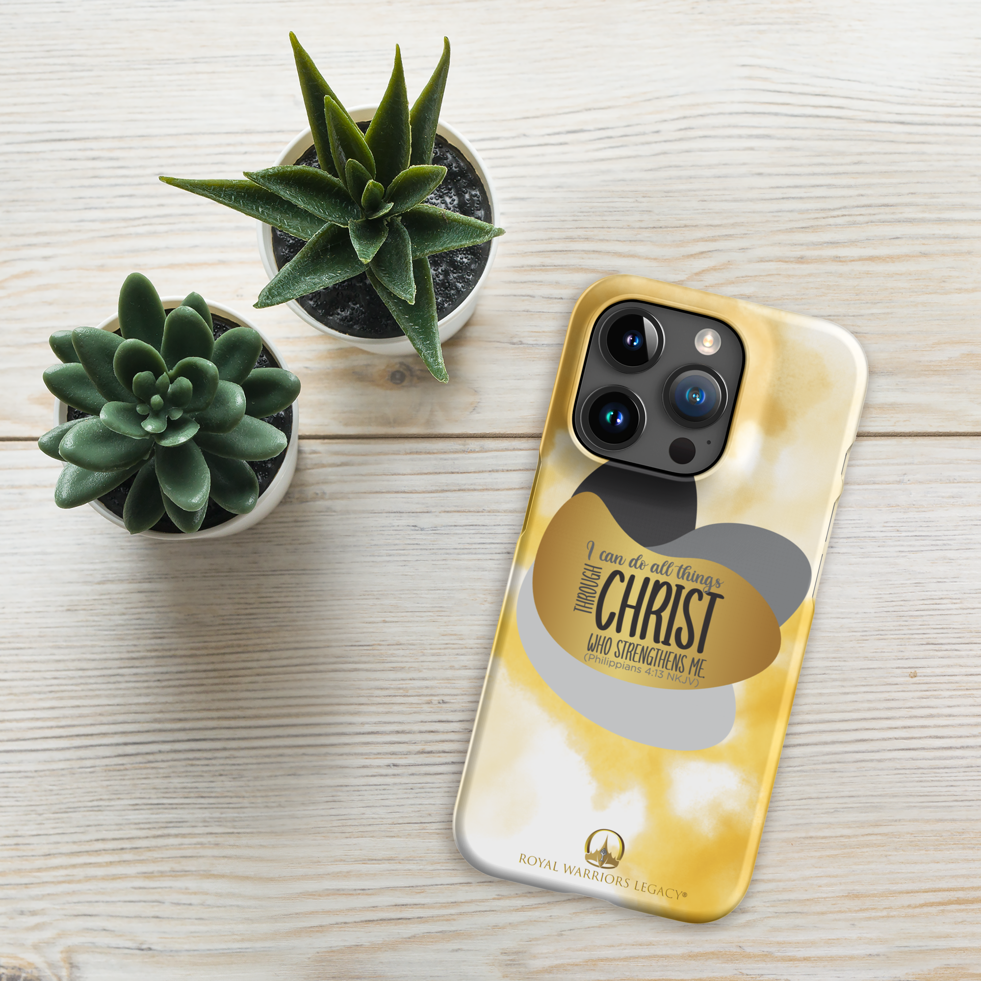 Empowered by Christ: Philippians 4:13 iPhone® Snap Case