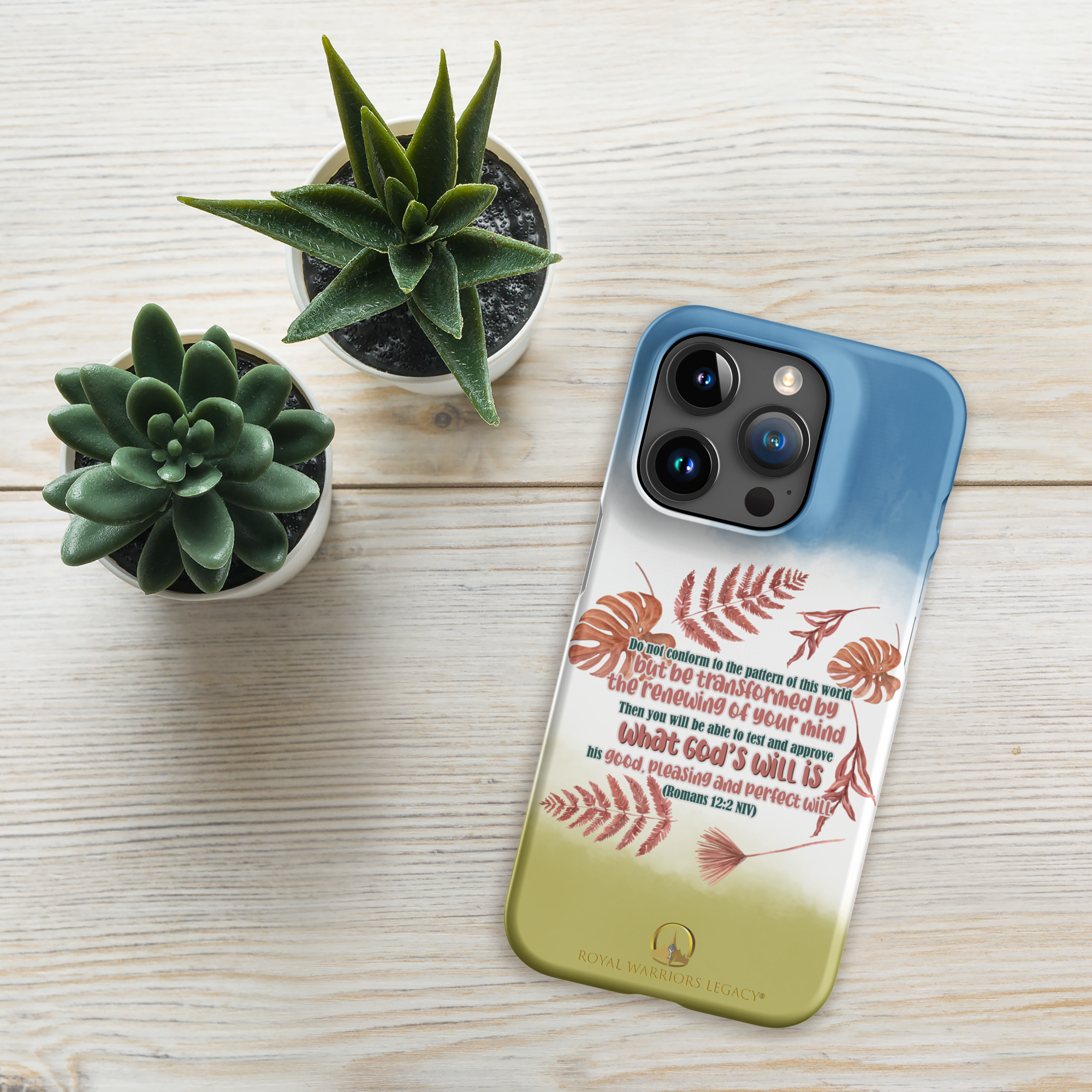 Renewed By The Spirit: Romans 12:2 iPhone® Snap Case
