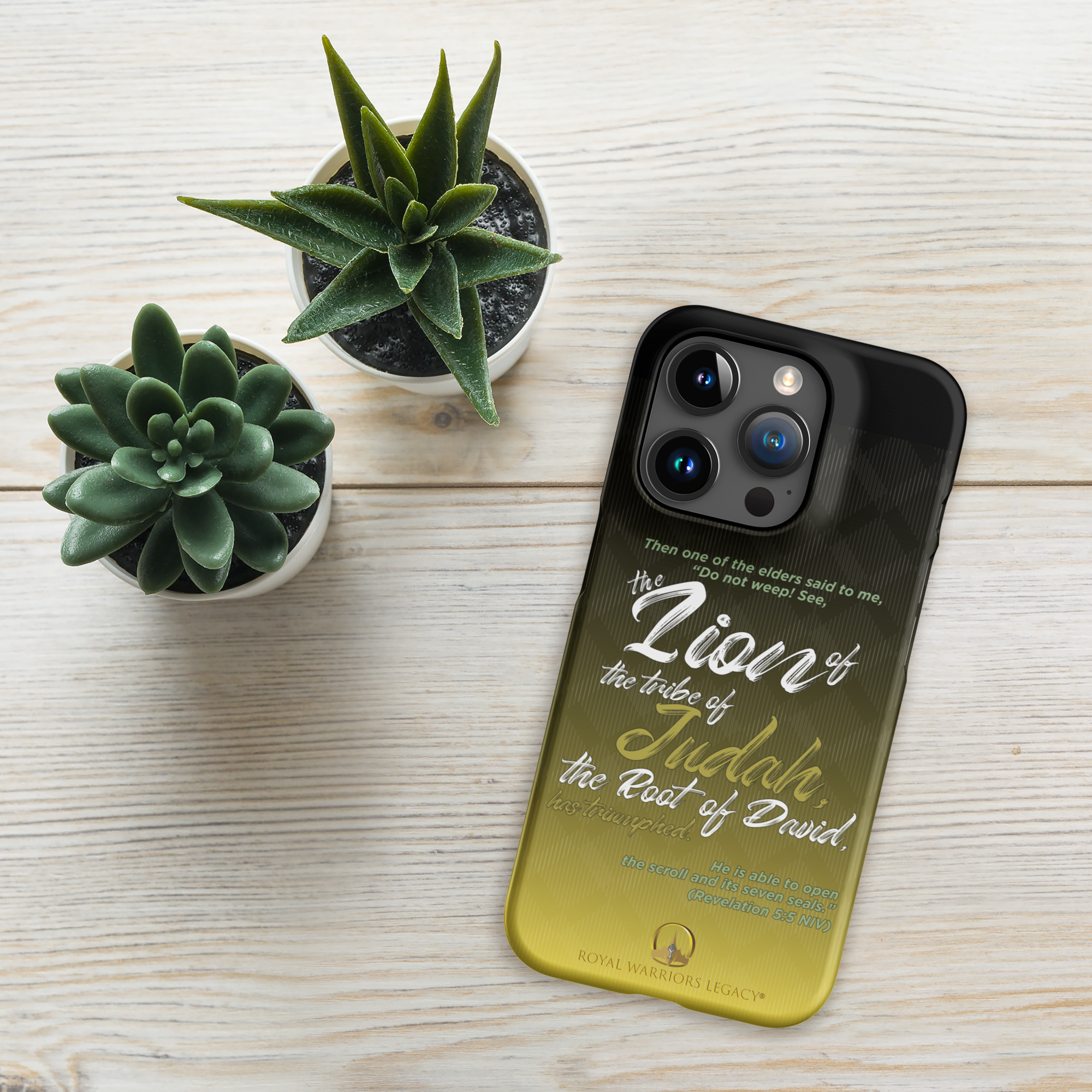 Lion of Judah & Root of David: Revelation 5:5 iPhone® Snap Case