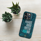 Come Run With Jesus Neon Blue iPhone® Snap Case