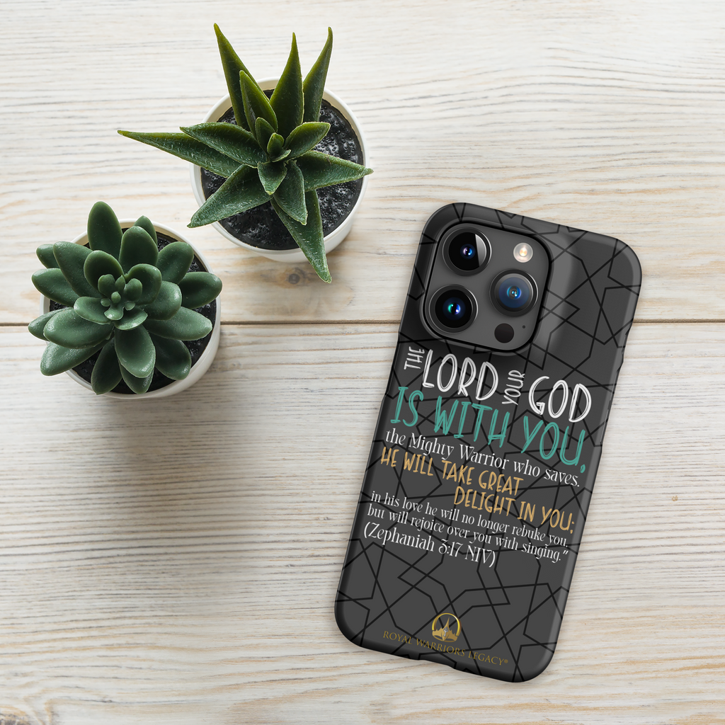 Rejoice in His Love: Zephaniah 3:17 iPhone® Snap Case