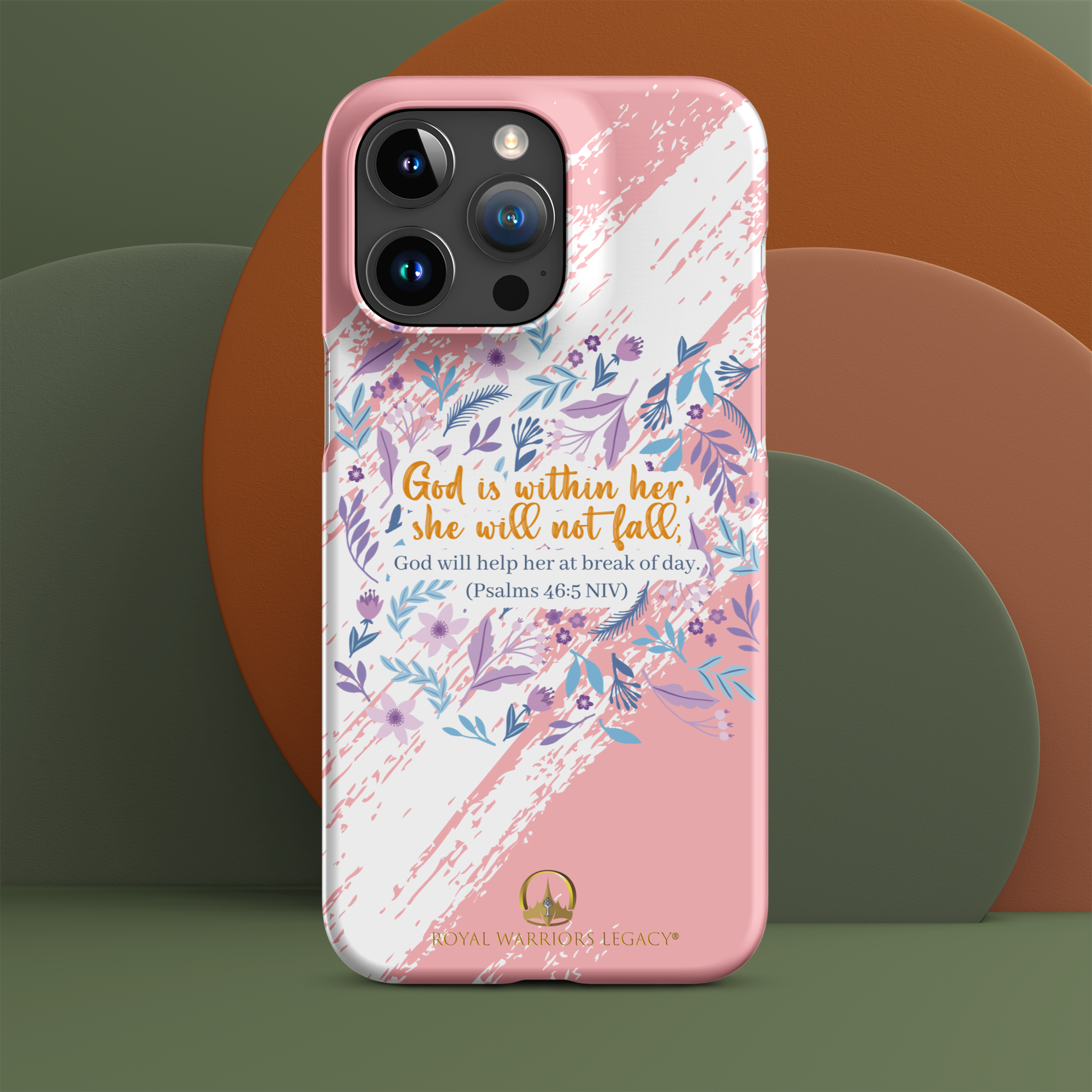 Unshakeable Faith: Psalms 46:5 iPhone® Snap Case