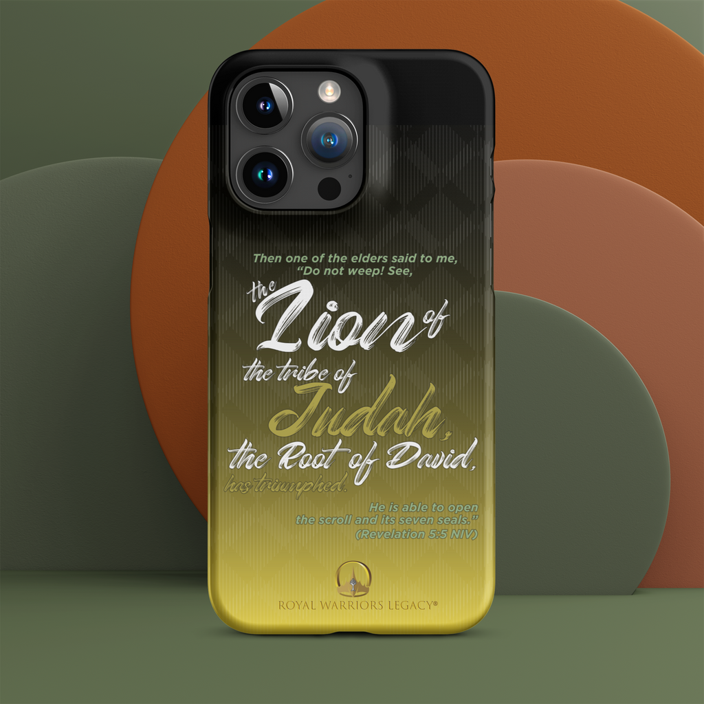 Lion of Judah & Root of David: Revelation 5:5 iPhone® Snap Case