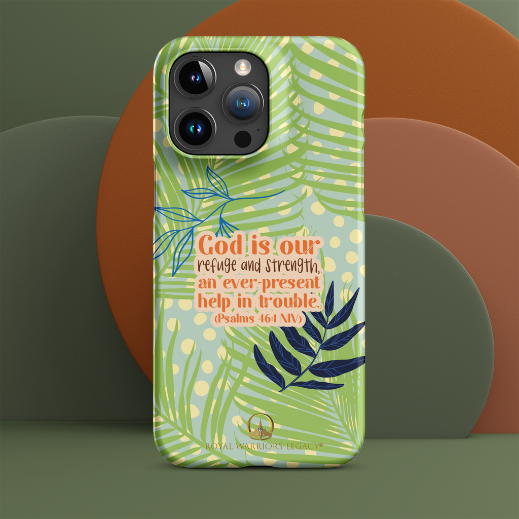 God Our Refuge: Psalm 46:1 iPhone® Snap Case