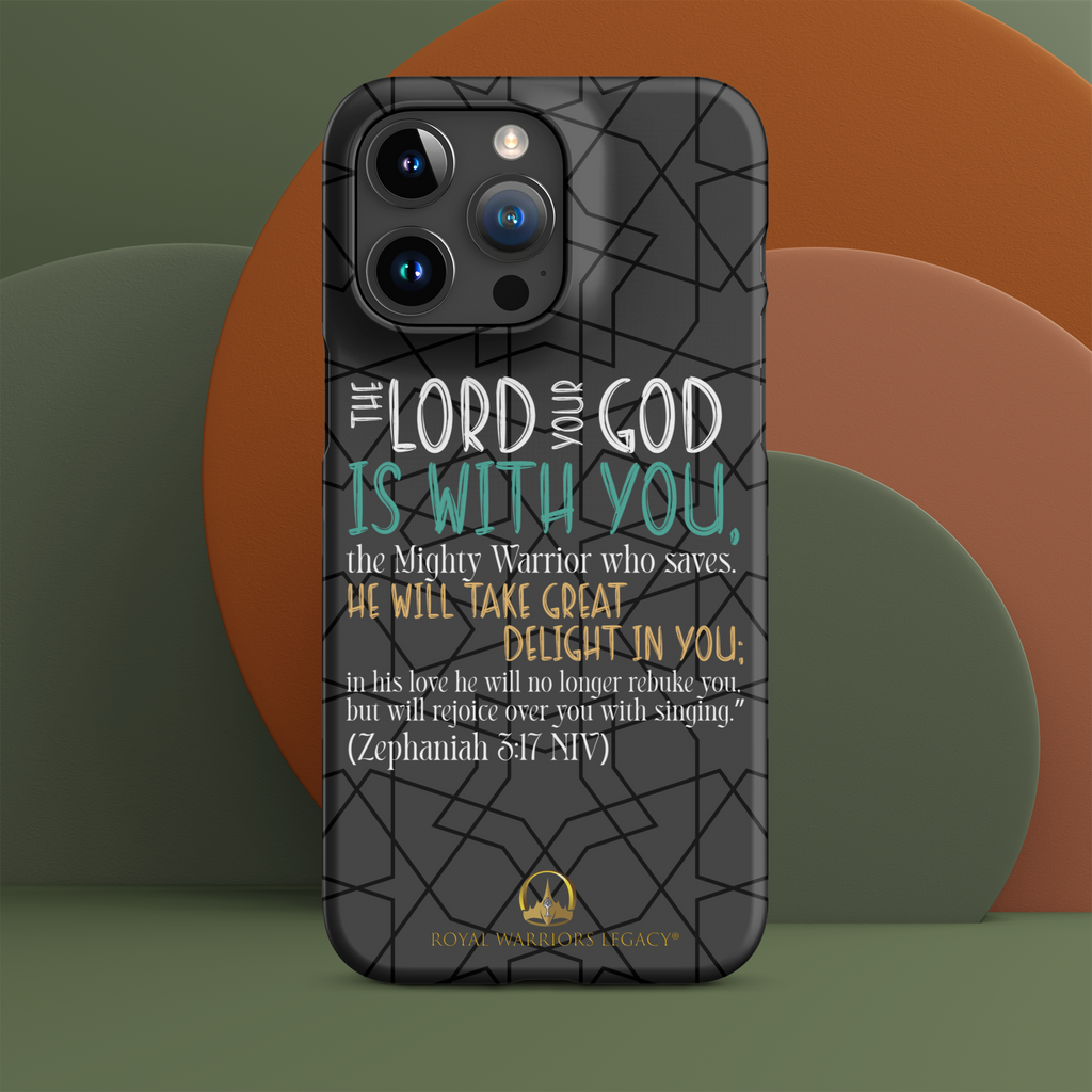 Rejoice in His Love: Zephaniah 3:17 iPhone® Snap Case