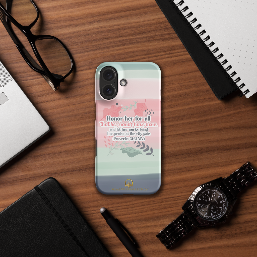 Fruitful Hands: Proverbs 31:31 iPhone® Snap Case