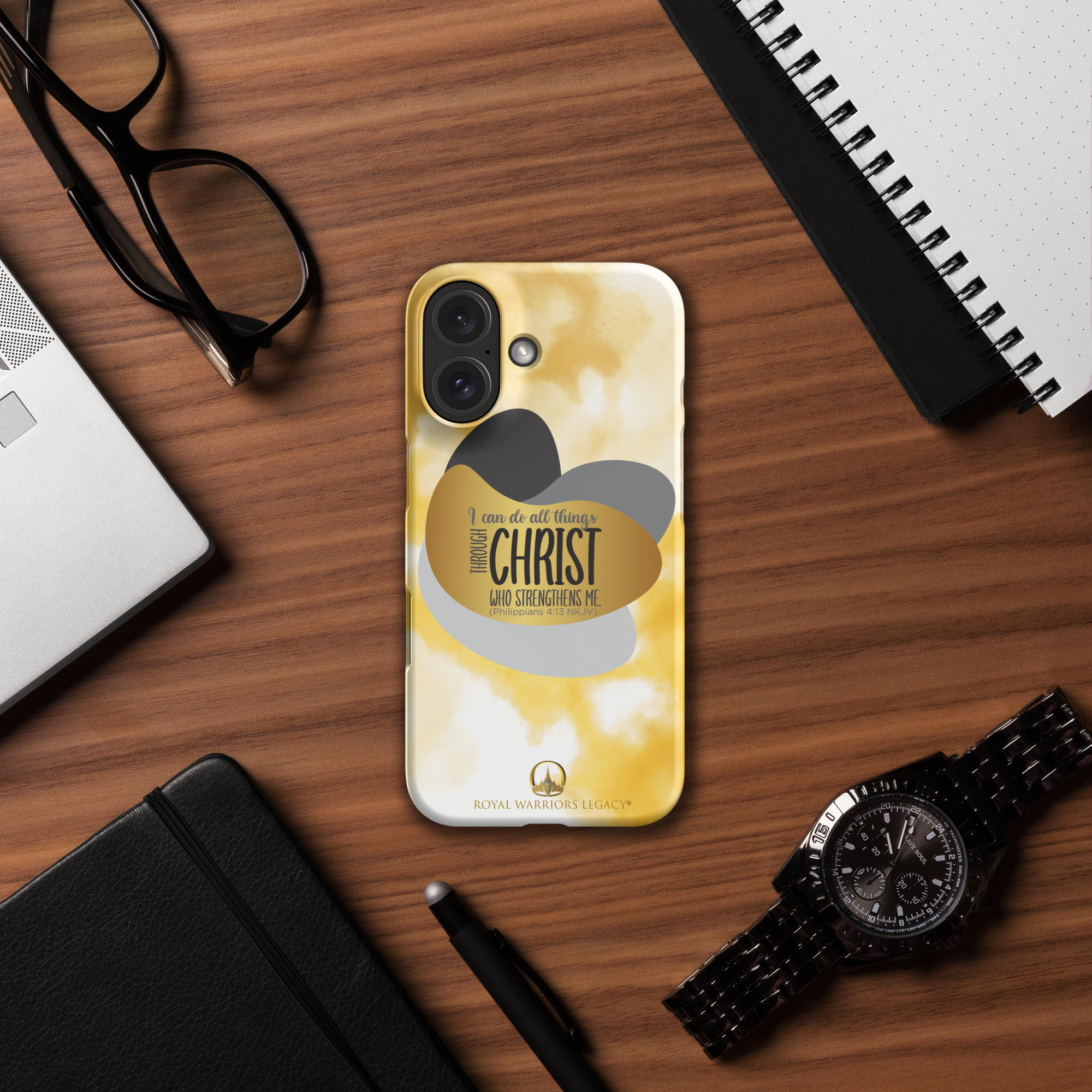 Empowered by Christ: Philippians 4:13 iPhone® Snap Case
