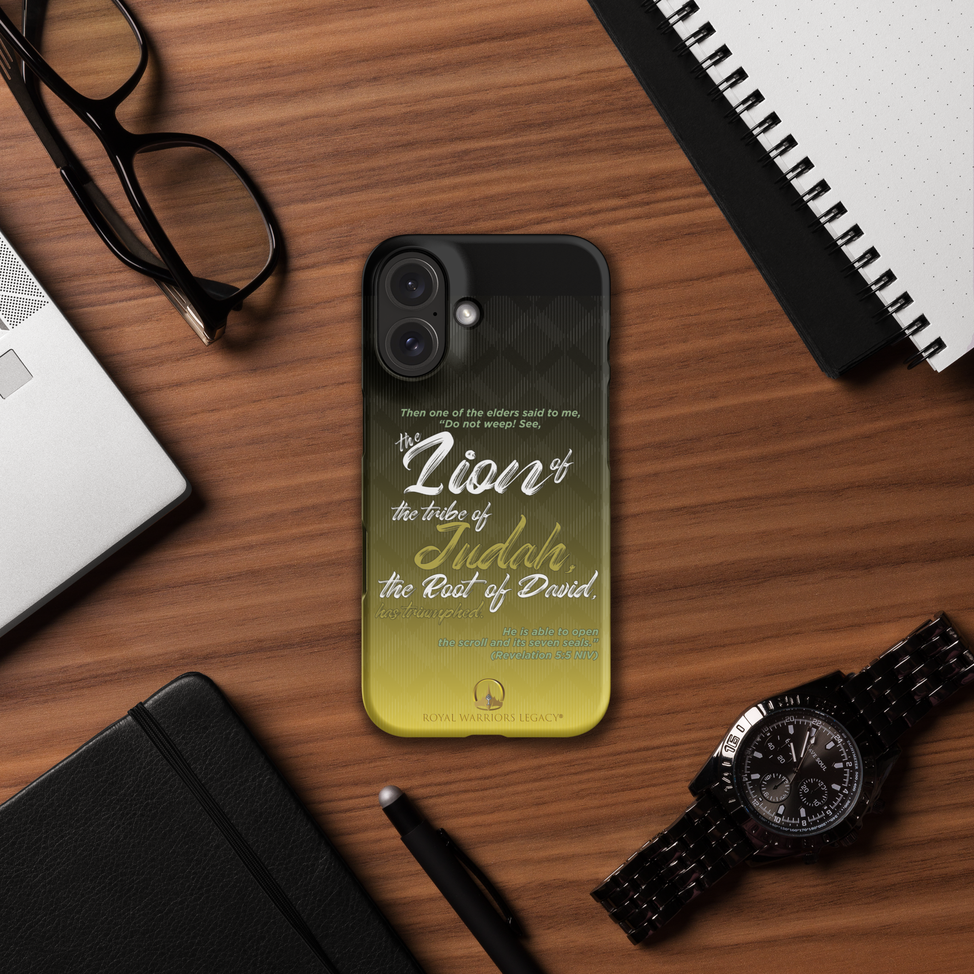 Lion of Judah & Root of David: Revelation 5:5 iPhone® Snap Case
