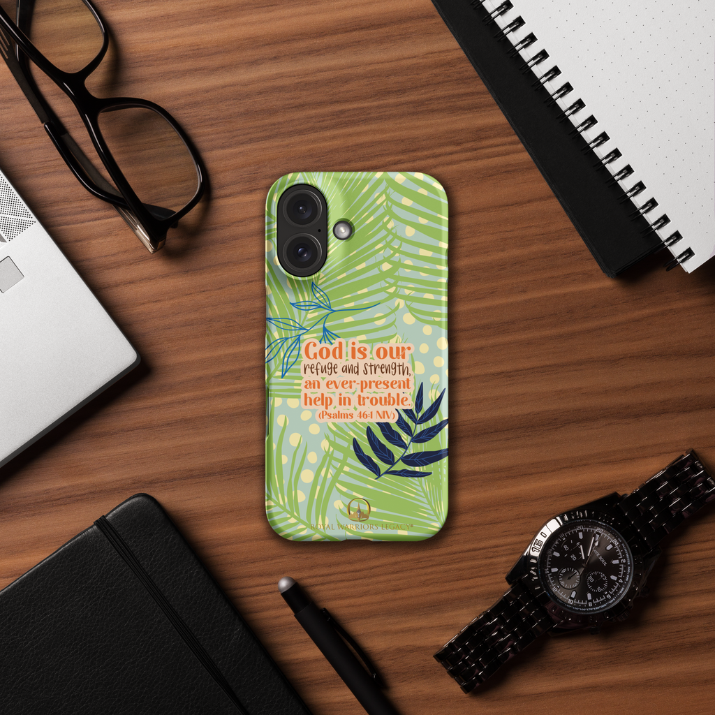 God Our Refuge: Psalm 46:1 iPhone® Snap Case
