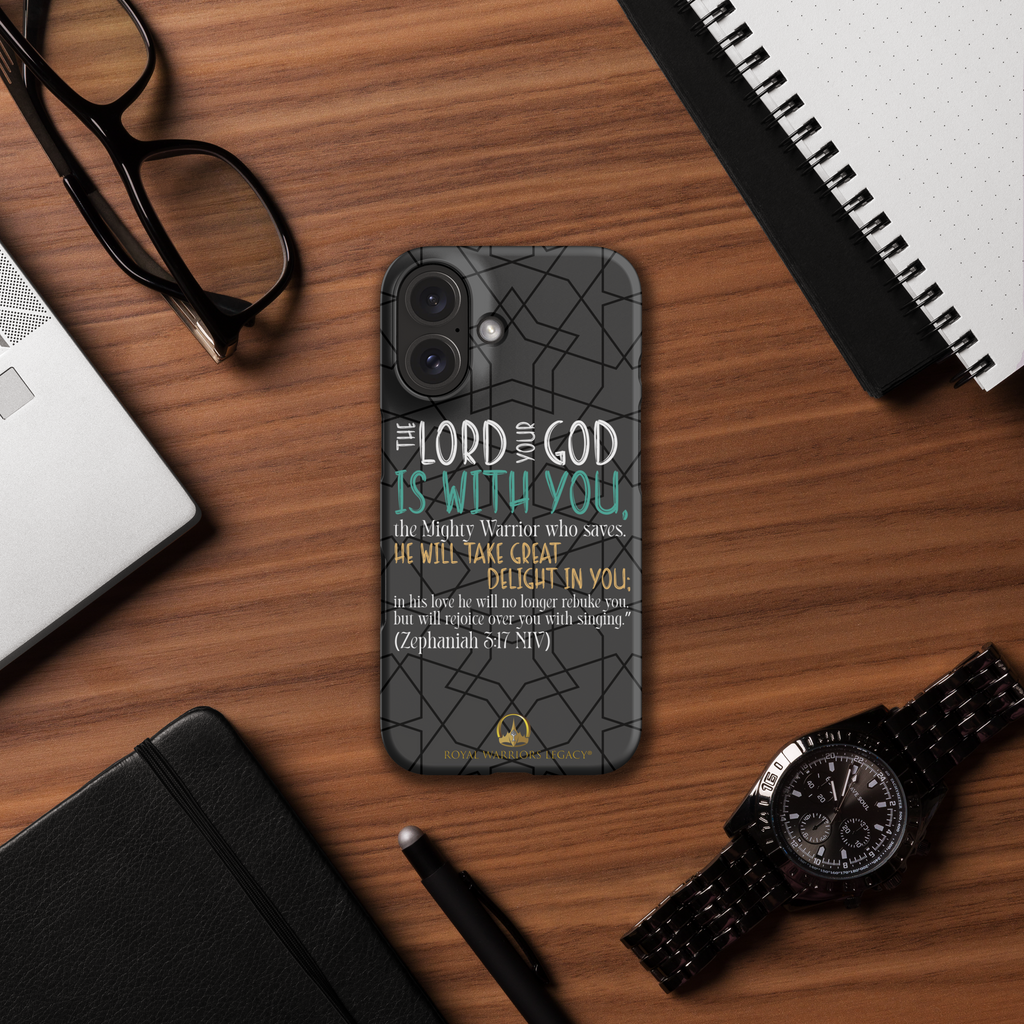 Rejoice in His Love: Zephaniah 3:17 iPhone® Snap Case